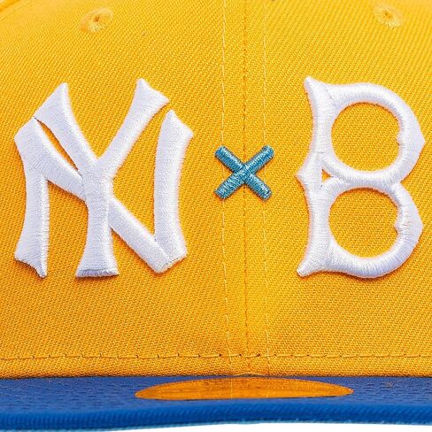 New Era NY New York Yankees X Brooklyn Dodgers 59FIFTY Cooperstown 1941 World Series Side Patch Fitted Cap, Hat in Saudi Arabia