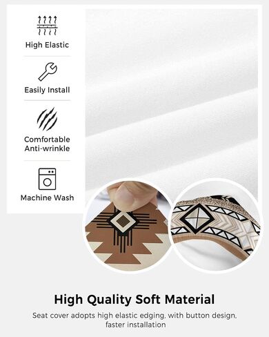 Red Christmas Office Chair Covers 2 Piece, Xmas Stretch Computer Chair Cover Universal Rotating Desk Chair Covers Washable Winter Snowman Chair Seat Cover Back Slipcover Protector Seasonal Snowflake in Saudi Arabia