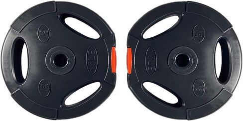 لوحة وزن قياسية من الفينيل مقاس 2.54 سم من BalanceFrom لتدريبات القوة ورفع الأثقال، زوج VNL-15P in Kuwait