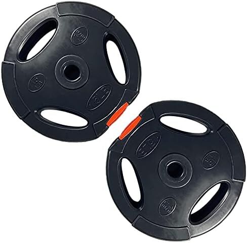 لوحة وزن قياسية من الفينيل مقاس 2.54 سم من BalanceFrom لتدريبات القوة ورفع الأثقال، زوج VNL-15P in Kuwait