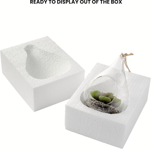 توري وتاجوس إشيفيريا على شكل دمعة عصارية في حوض زجاجي معلق (يتضمن نباتًا صناعيًا)، زينة عصارية صناعية في حوض نباتات الهواء كزينة نباتية لديكور الطاولة في حوض نباتات صغير in Kuwait