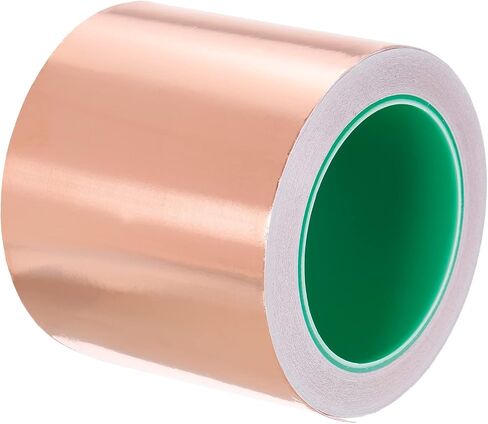 PATIKIL Copper Foil Tape 0.24 Inch x 33 Feet 0.05mm Thick Double Sided Conductive Adhesive EMI Shielding for Electronics, Circuits, Grounding in Saudi Arabia