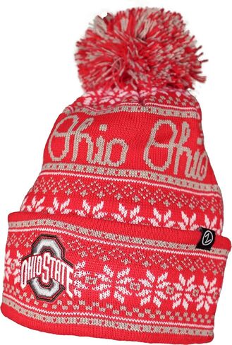 Zephyr Standard Blitzen Cuffed Pom Knit Beanie, Team Color, One Size in Saudi Arabia