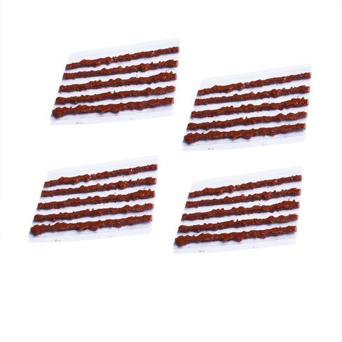 40 قطعة للدراجة طقم تصليح الإطارات بدون أنابيب شرائط حبل عبوات المقابس 1.5 ملم ثقب الطوارئ مسطح للدراجات الطريق الدراجات الجبلية in Kuwait