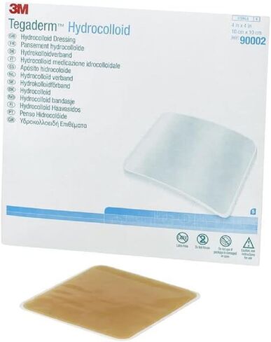 3M Tegaderm Hydrocolloid Thin Dressing 4" x 4" - Box: 5 in Saudi Arabia