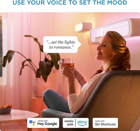 WiZ 60W A19 Daylight LED Smart Bulb - Pack of 1 - E26- Indoor - Connects to Your Existing Wi-Fi - Control with Voice or App + Activate with Motion - Matter Compatible in Saudi Arabia