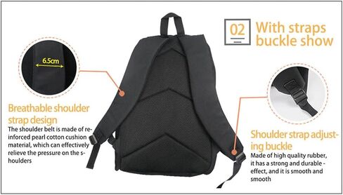 Buybai 3D Bulldog Kids Backpack for Kids Portable Travel Work Daypack Lightweight 17" Backpack Travel Large Capacity School Bookbag with Adjustable Strap in Saudi Arabia