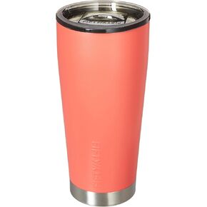 FIFTY/FIFTY T20000002 20oz - Coral Tumbler - Smoke Slide Lid