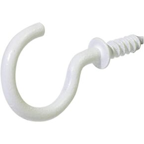 592027 Mug Hooks, 1-1/4-Inch, White, 2-Pack