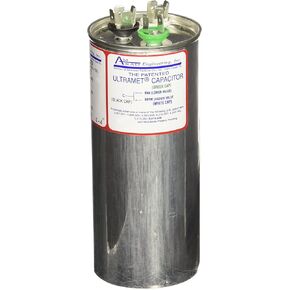 AMRAD ENGINEERING USA2222A Round USA-Made Motor Run Capacitor, 60/7.5 Mfd, 370/440 Vac-132346