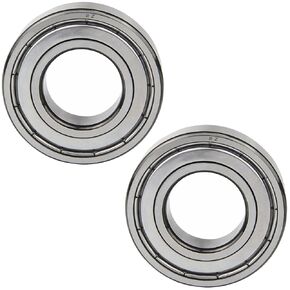 6204-ZZ Bearings, 20x47x14mm Ball Bearing 6204zz Bearing ID 20mm, OD 47mm, Thickness 14mm Deep Groove Ball Bearing for 3D Printer, Fidget Spinner, Scooters Ball Bearing 2pcs