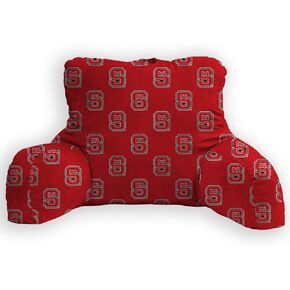 Officially Licensed NCAA Microplush Back Rest Lounge Pillow