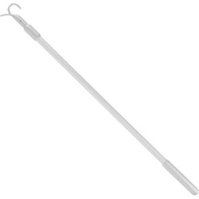 Healvian Telescopic Draw Rod Telescoping Pole with Hook Aluminium Window Blinds Rod Blind Wand Vertical Blind Opener Cordless Window Shades Down and Up Universal Pull Rod