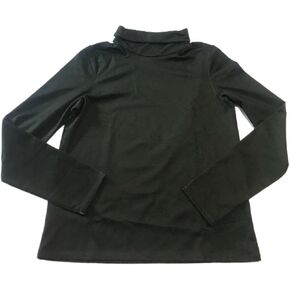 Under Armour Women Loose Top Activewear Training Mock Long Sleeve T-Shirt M Green Camo