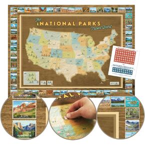 National Parks Travel Quest Poster