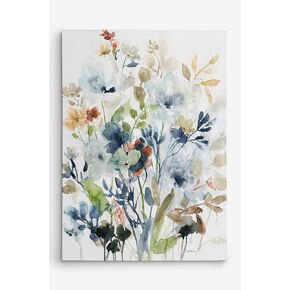 Wexford Home American Flag Gallery Wrapped Canvas Art for Home Office Ready to Hang, 12x18