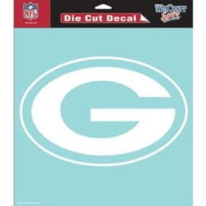 Wincraft NFL Green Bay Packers WCR25651061 Perfect Cut Decals, 8" x 8"