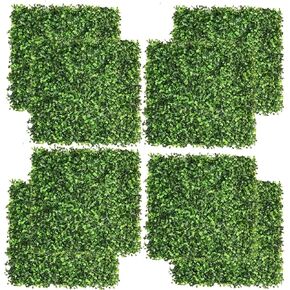 2PCS Artificial Green Wall Grass Decoration, 24X16 inches, Wall Green Grass, Artificial Green Grass Wall, Used for Wedding, Party Background, Indoor and Outdoor Greening