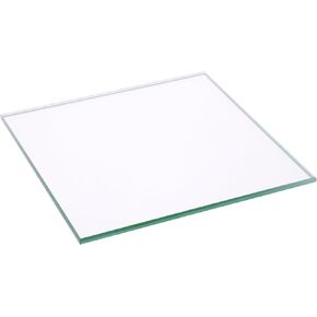 Plymor Square 3mm Non-Beveled Glass Mirror, 4 inch x 4 inch