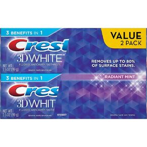 Crest 3D White Radiant Mint Whitening Toothpaste