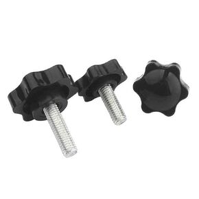 Thumb Screws Bolts Star Head Bakelite Grip Knobs Torx Handle Screws, M6×60mm,10 pcs