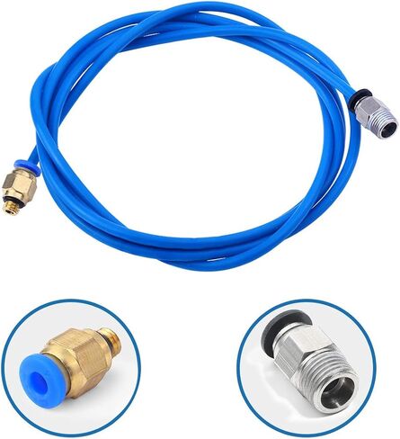 PC4-M6 تركيب هوائي دفع للتوصيل + PC4-M10 مستقيم سريع التركيب للطابعة ثلاثية الأبعاد Bowden Extruder (عبوة من 20 قطعة) in Saudi Arabia