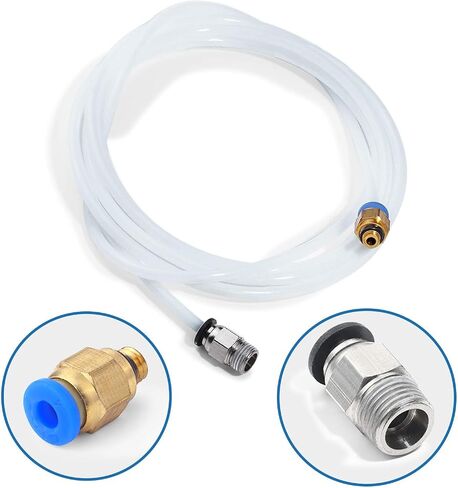 PC4-M6 تركيب هوائي دفع للتوصيل + PC4-M10 مستقيم سريع التركيب للطابعة ثلاثية الأبعاد Bowden Extruder (عبوة من 20 قطعة) in Saudi Arabia