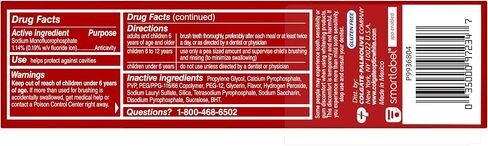 Colgate Optic White Advanced Teeth Whitening Toothpaste, Vibrant Clean, 3.2 Ounce Tube, 3 Pack in Saudi Arabia
