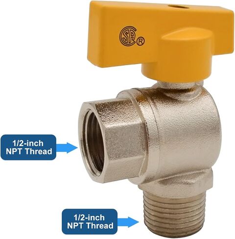 HYDRO MASTER Gas Outlet Box，1/2" NPT, Gas supply box，White (1/2-Inch) in Saudi Arabia