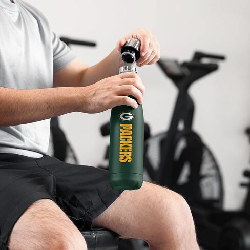 FOCO NFL unisex-adult NFL Team Logo Wordmark Chill Water Bottle in Saudi Arabia