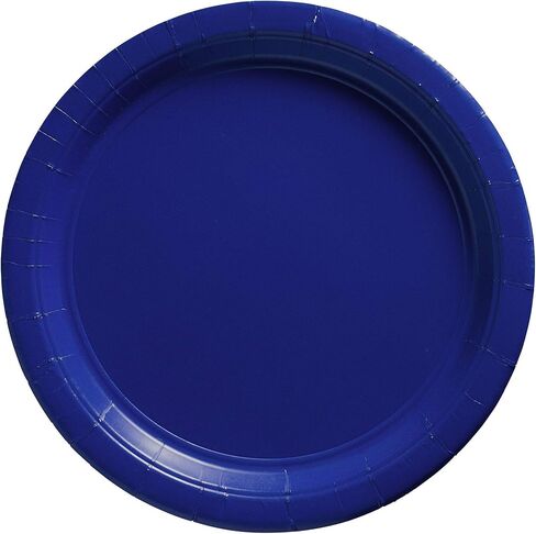 Amscan AMI 650013.05 Orange Big Party Pack Dinner Plates (50 Count), 9-Inch, 1, orange in Saudi Arabia
