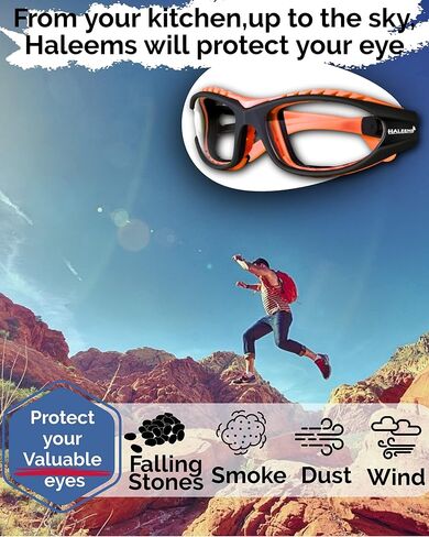 Onion Goggles - Kitchen Grilling Glasses for Chopping, Cutting & Cooking, Anti Fog Anti Scratch in Kuwait