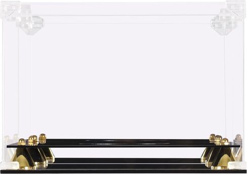 DisplayGifts UV Protection Football Display Case Holder Stand with Mirrored Backing in Saudi Arabia