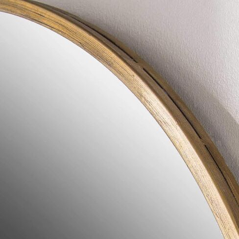 Uttermost Herleva Oval Mirror | Antique Gold Oval Mirror in Saudi Arabia