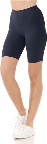 Women's Waistband Biker Workout Athletic Yoga Shorts in Saudi Arabia