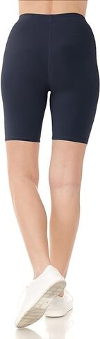 Women's Waistband Biker Workout Athletic Yoga Shorts in Saudi Arabia