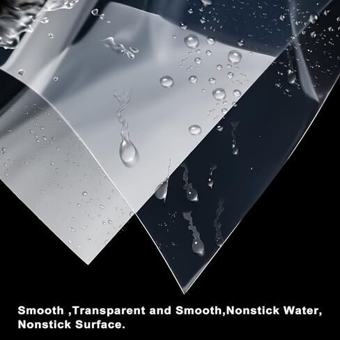 5 قطع FEP فيلم ورقة 260x200x0.15 مللي متر FEP إصدار فيلم لطابعات 8.9 بوصة UV ثلاثية الأبعاد ELEGOO Saturn MSLA/ANYCUBIC Photon Mono X/QIDI S Box in Kuwait