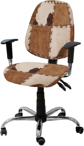 Red Christmas Office Chair Covers 2 Piece, Xmas Stretch Computer Chair Cover Universal Rotating Desk Chair Covers Washable Winter Snowman Chair Seat Cover Back Slipcover Protector Seasonal Snowflake in Saudi Arabia