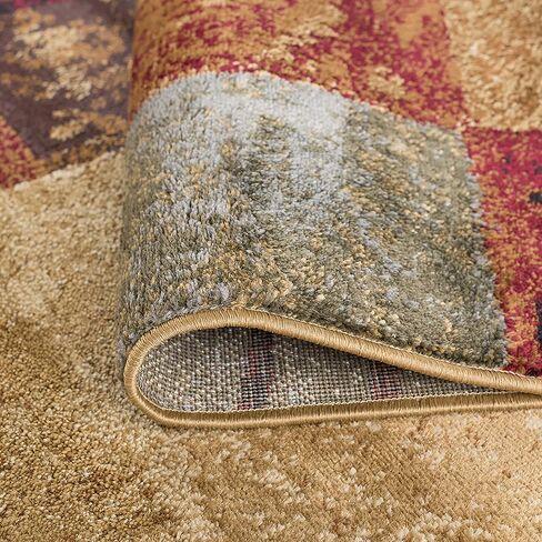 Tacoma Multi-Color 3 Piece Set Area Rug for Living Room Bedroom Dining Room Indoor Entryway Foye - Modern, Abstract Carpet in Saudi Arabia