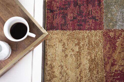 Tacoma Multi-Color 3 Piece Set Area Rug for Living Room Bedroom Dining Room Indoor Entryway Foye - Modern, Abstract Carpet in Saudi Arabia