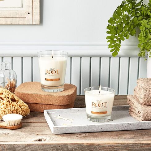 8870322 Honeycomb Veriglass Scented Beeswax Blend Candle, Large, Tobacco Vanilla in Saudi Arabia