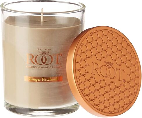 8870322 Honeycomb Veriglass Scented Beeswax Blend Candle, Large, Tobacco Vanilla in Saudi Arabia