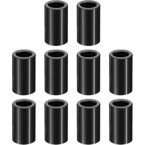 PATIKIL M8 Aluminum Spacers, 10 Pcs Metal Spacer Aluminum M8 x 1/2" OD x 1/2" L Aluminum Spacer Screw Standoff Round for 5/16" or M8 Screw Bolts