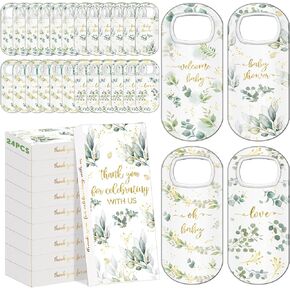 24 Packs Woodland Theme Baby Shower Bottle Opener Favors Baby Shower Souvenirs for Guests Bottle Openers with Gift Boxes Girl Boy Baby Shower Favors Decorations