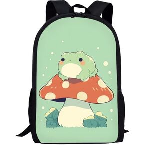 Buybai 3D Bulldog Kids Backpack for Kids Portable Travel Work Daypack Lightweight 17" Backpack Travel Large Capacity School Bookbag with Adjustable Strap