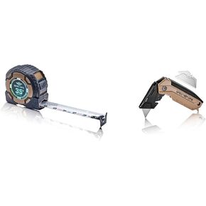 Spec Ops Tools 35-Foot Elite Series Magnetic Tape Measure, 1 1/4" Double-Sided Blade, Includes Fractional Markings, 12 Feet of Stand Out, Military-Grade Composite Case, 3% Donated to Veterans