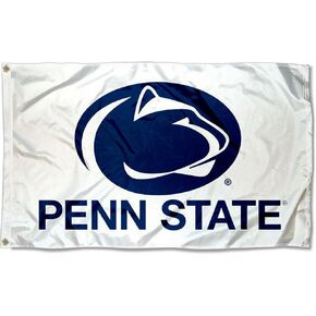 PSU White Penn State Nittany Lions University Large College Flag