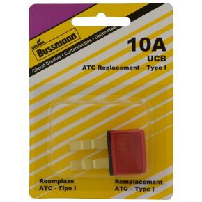 Bussmann (BP/UCB-10-RP) 10 Amp Type-I Universal Circuit Breaker