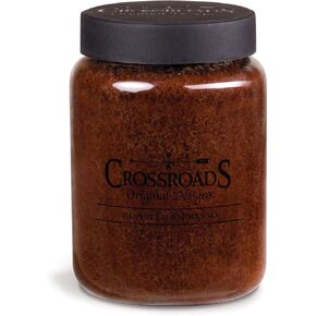 Crossroads Roasted Espresso Scented 2-Wick Candle, 26 Ounce