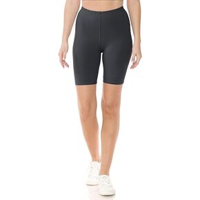 Women's Waistband Biker Workout Athletic Yoga Shorts